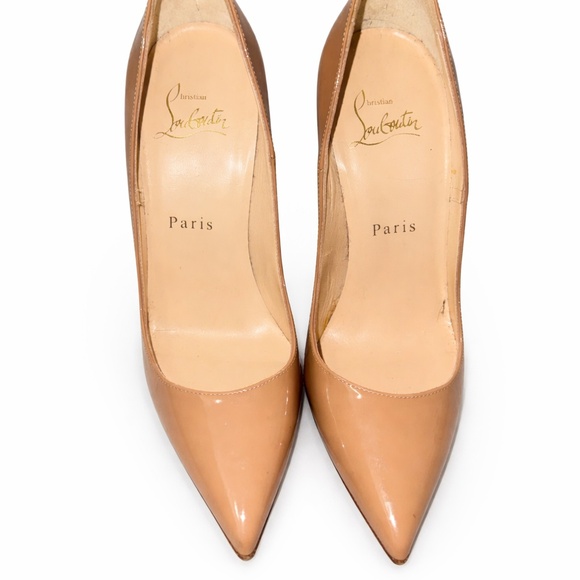 Christian Louboutin beige SO KATE 120 MM - Picture 3 of 4